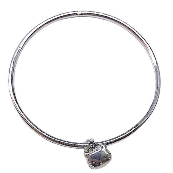 Hello Kitty Sterling Silver Pendant Handmade Necklace - Picture 6 of 6